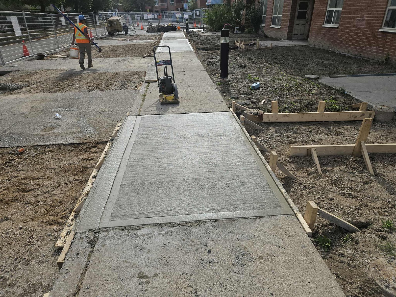 concrete pavement